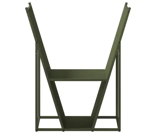 Küttepuude Rest, 69,5X35X81 cm Külmvaltsitud Teras