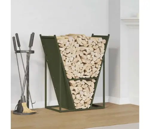 Küttepuude Rest, 69,5X35X81 cm Külmvaltsitud Teras