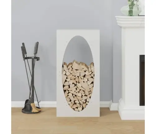 Malkas Plaukts, Balta, 50X23X100 Cm, Auksti Velmēts Tērauds Vidaxl