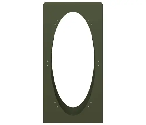 Küttepuude Rest, 50X23X100 cm Külmvaltsitud Teras