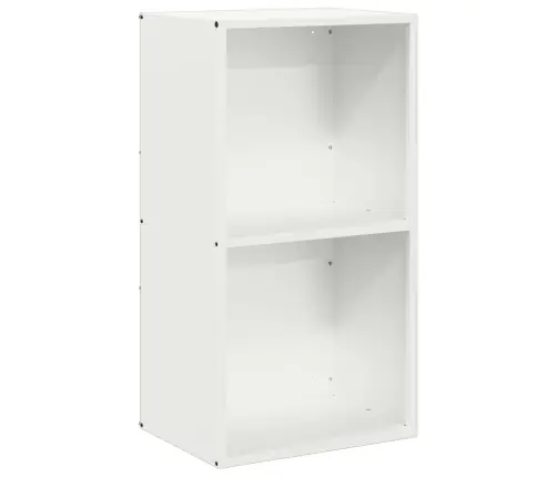 Malkas Plaukts, Balta, 40X30X75 Cm, Auksti Velmēts Tērauds Vidaxl