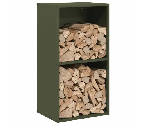 Malkas Plaukts, Olīvu Zaļa 40X30X75 Cm Auksti Velmēts Tērauds Vidaxl