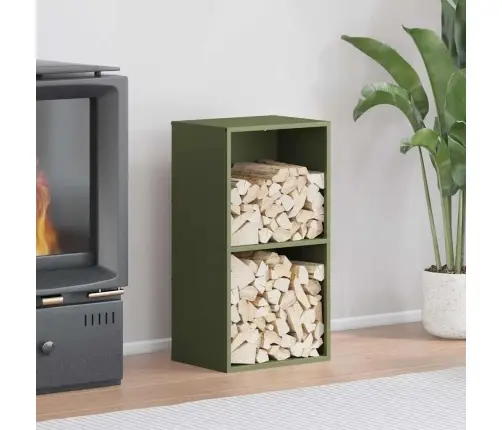 Malkas Plaukts, Olīvu Zaļa 40X30X75 Cm Auksti Velmēts Tērauds Vidaxl