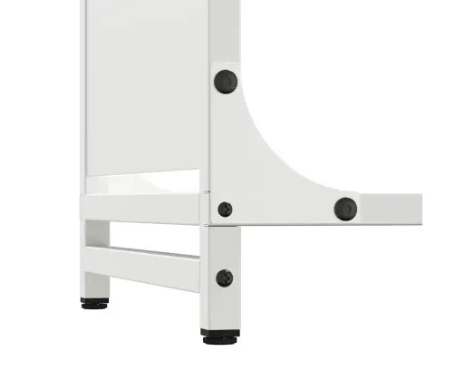 Küttepuude Rest, Valge, 44X28X65 cm Külmvaltsitud Teras