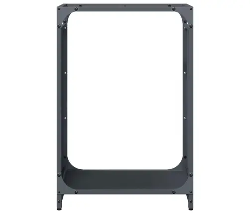 Malkas Plaukts, Antracīts 44X28X65 Cm, Auksti Velmēts Tērauds Vidaxl