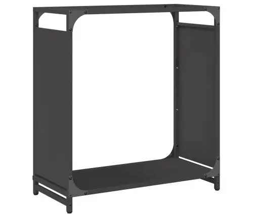 Malkas Plaukts, Melns, 60X28X65 Cm, Auksti Velmēts Tērauds Vidaxl