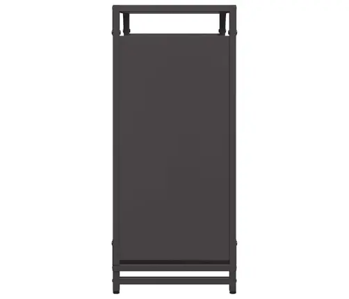 Malkas Plaukts, Melns, 60X28X65 Cm, Auksti Velmēts Tērauds Vidaxl