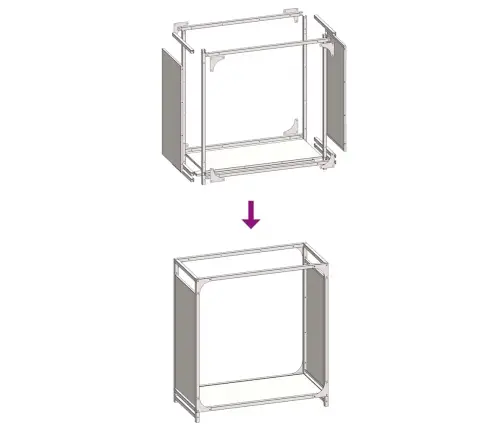 Malkas Plaukts, Melns, 60X28X65 Cm, Auksti Velmēts Tērauds Vidaxl