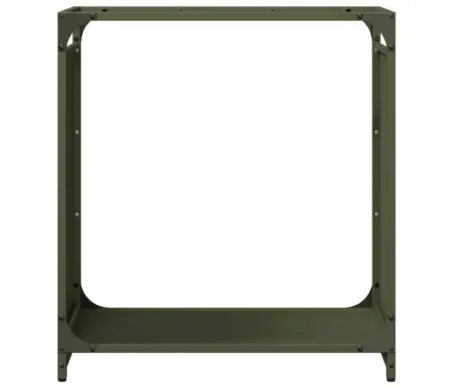 Küttepuude Rest, 60X28X65 cm Külmvaltsitud Teras