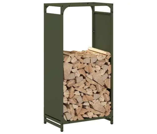 Malkas Plaukts, Olīvu Zaļa 44X28X90 Cm Auksti Velmēts Tērauds Vidaxl