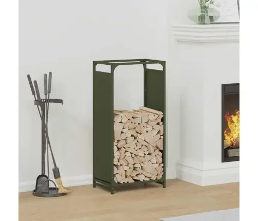 Malkas Plaukts, Olīvu Zaļa 44X28X90 Cm Auksti Velmēts Tērauds Vidaxl