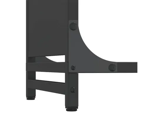 Küttepuurest Must 60X28X90 Cm Külmvaltsitud Teras