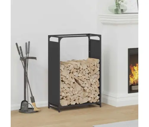 Küttepuurest Must 60X28X90 Cm Külmvaltsitud Teras