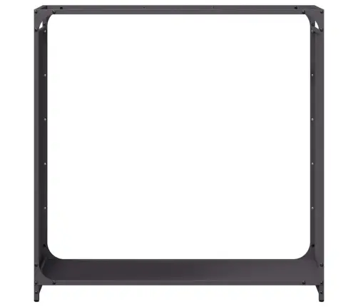 Malkinė Lentyna, Juodos, 90X28X90 cm Šaltai Valcuotas Plienas