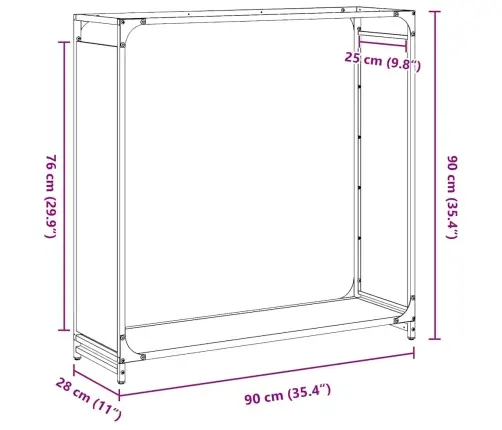 Malkinė Lentyna, Juodos, 90X28X90 cm Šaltai Valcuotas Plienas