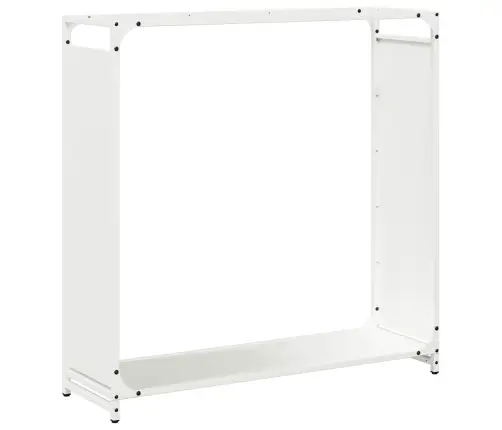 Malkas Plaukts, Balta, 90X28X90 Cm, Auksti Velmēts Tērauds Vidaxl