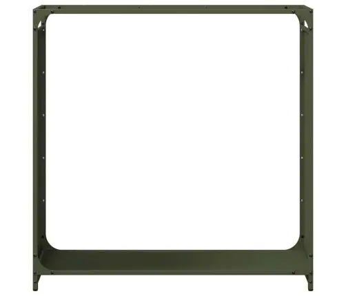 Malkas Plaukts, Olīvu Zaļa 90X28X90 Cm Auksti Velmēts Tērauds Vidaxl