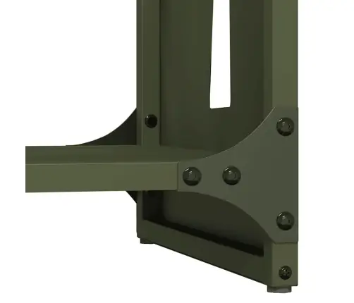 Küttepuude Rest, 40X30X80 cm Külmvaltsitud Teras