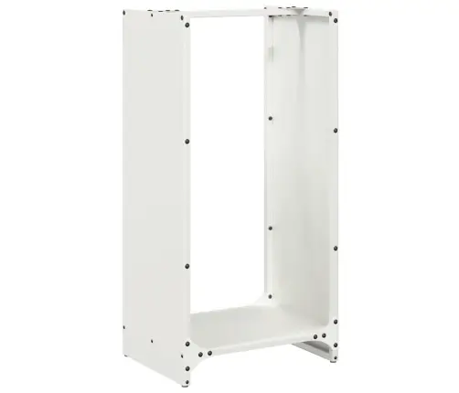 Stovas Malkoms, Balta, 40X30X80 cm Šaltai Valcuotas Plienas