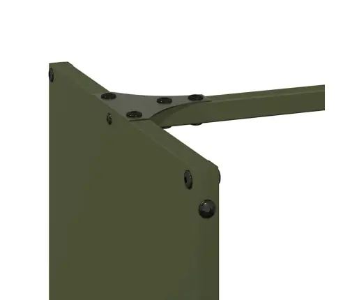 Malkas Plaukts, Olīvu Zaļa 40X30X80 Cm Auksti Velmēts Tērauds Vidaxl