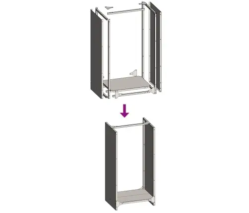 Malkas Plaukts 40X30X80 Cm Laikapstākļiem Izturīgs Tērauds Vidaxl