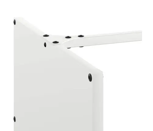 Küttepuude Rest, Valge, 40X40X40 cm Külmvaltsitud Teras