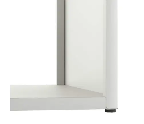 Küttepuude Rest, Valge, 40X40X40 cm Külmvaltsitud Teras