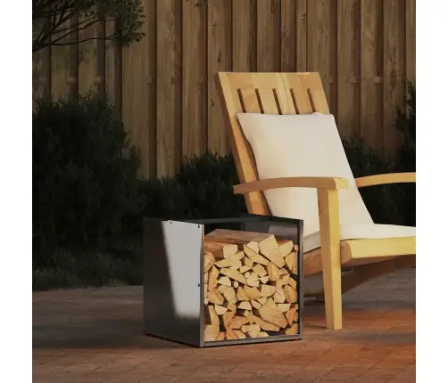 Küttepuude Rest, 40X40X40 cm Roostevaba Teras