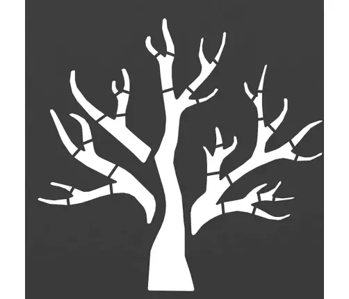 Malkas Plaukts, Melns, 40X40X40 Cm, Auksti Velmēts Tērauds Vidaxl