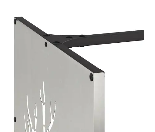 Stovas Malkoms, 40X40X40 cm Nerūdijantis Plienas