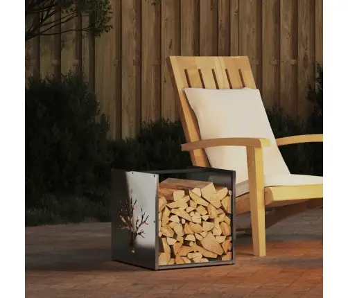 Stovas Malkoms, 40X40X40 cm Nerūdijantis Plienas