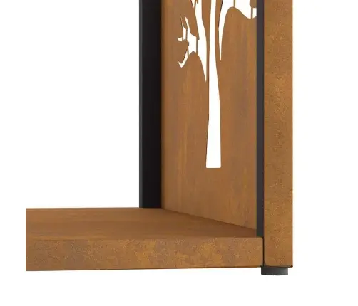 Malkas Plaukts 40X40X40 Cm Laikapstākļiem Izturīgs Tērauds Vidaxl