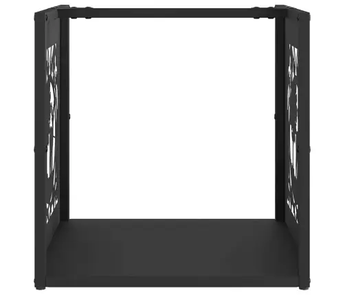 Stovas Malkoms, Juodos, 40X40X40 cm Šaltai Valcuotas Plienas