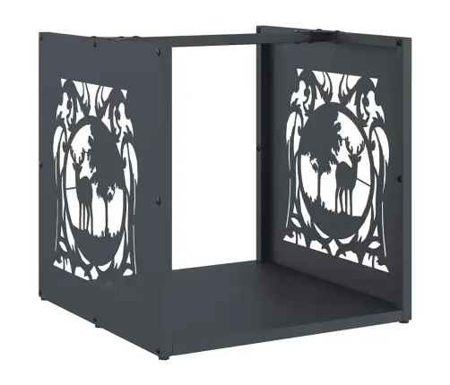 Malkas Plaukts, Antracīts 40X40X40 Cm, Auksti Velmēts Tērauds Vidaxl