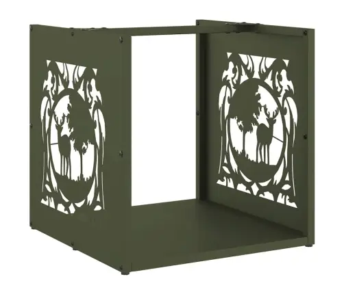 Küttepuude Rest, 40X40X40 cm Külmvaltsitud Teras