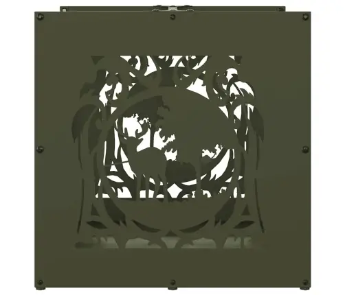 Küttepuude Rest, 40X40X40 cm Külmvaltsitud Teras