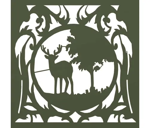 Küttepuude Rest, 40X40X40 cm Külmvaltsitud Teras