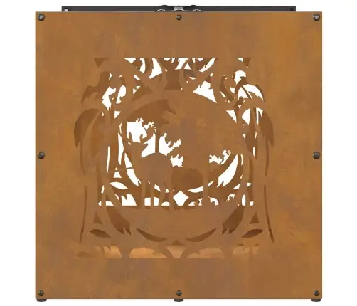 Malkas Plaukts 40X40X40 Cm Laikapstākļiem Izturīgs Tērauds Vidaxl