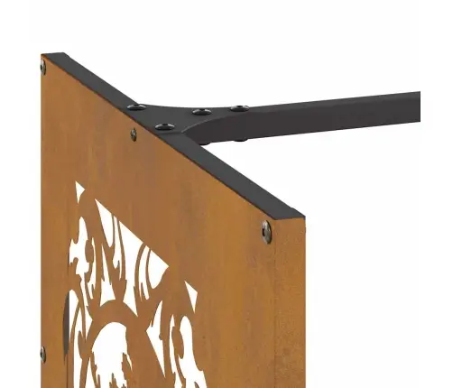 Malkas Plaukts 40X40X40 Cm Laikapstākļiem Izturīgs Tērauds Vidaxl