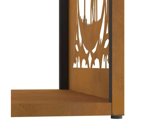 Malkas Plaukts 40X40X40 Cm Laikapstākļiem Izturīgs Tērauds Vidaxl