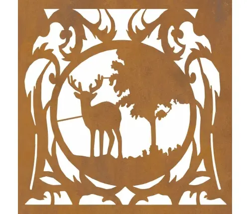 Malkas Plaukts 40X40X40 Cm Laikapstākļiem Izturīgs Tērauds Vidaxl