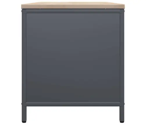 Küttepuude Riiul Puidust Pealispinnaga, 100,5X35,5X40 Cm