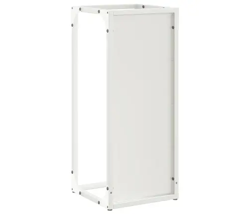 Malkas Plaukts Balts 25X25X60 Cm Auksti Velmēts Tērauds Vidaxl