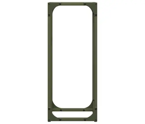 Malkas Plaukts Olive Green 25X25X60 Cm Auksti Velmēts Tērauds Vidaxl