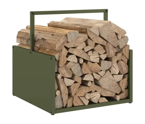 Malkas Plaukts, Olīvu Zaļa 40X40X40 Cm Auksti Velmēts Tērauds Vidaxl