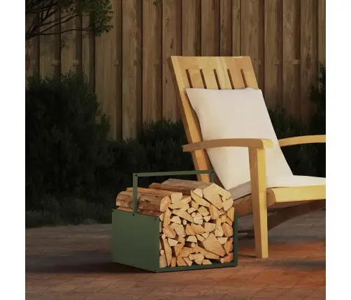 Malkas Plaukts, Olīvu Zaļa 40X40X40 Cm Auksti Velmēts Tērauds Vidaxl