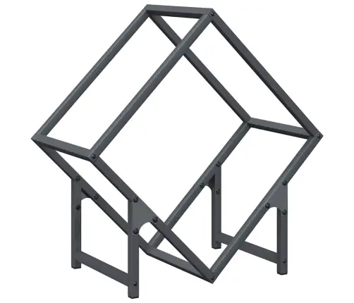 Malkas Plaukts Antracīts 50X25X50 Cm Auksti Velmēts Tērauds Vidaxl