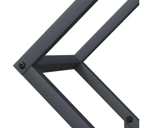 Malkas Plaukts Antracīts 50X25X50 Cm Auksti Velmēts Tērauds Vidaxl