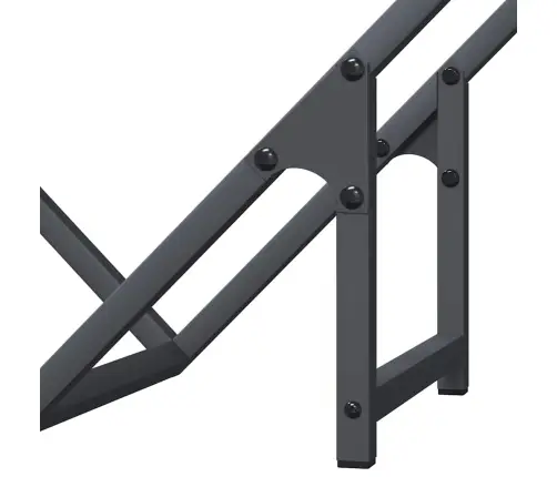 Malkas Plaukts Antracīts 50X25X50 Cm Auksti Velmēts Tērauds Vidaxl