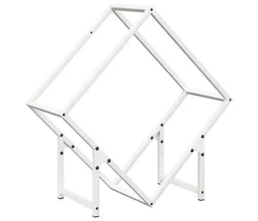 Malkas Plaukts Balts 60X25X60 Cm Auksti Velmēts Tērauds Vidaxl